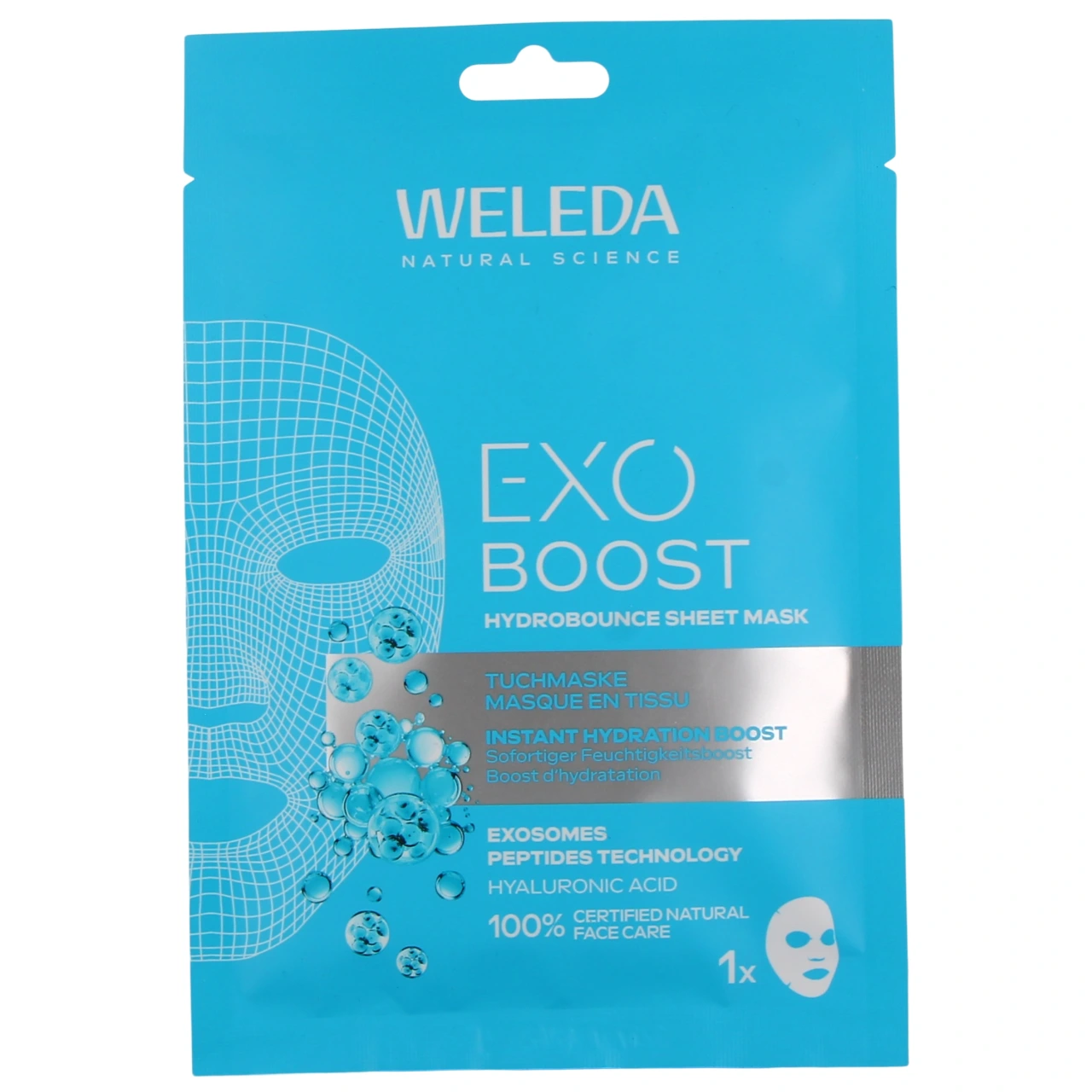 Weleda Exo Boost Masque en Tissu - Weleda