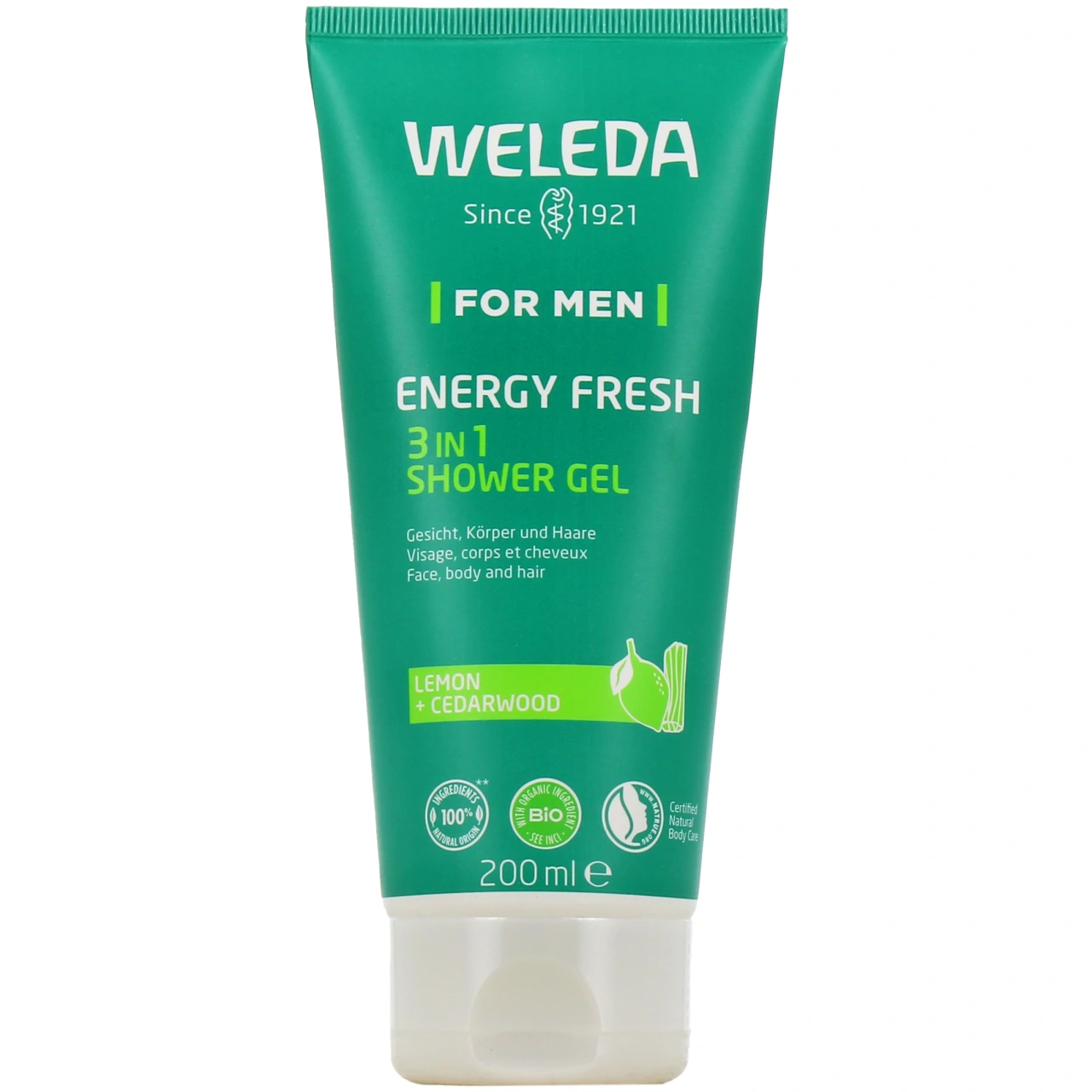 Weleda Gel Douche Homme Energy Fresh 3 en 1 - Weleda