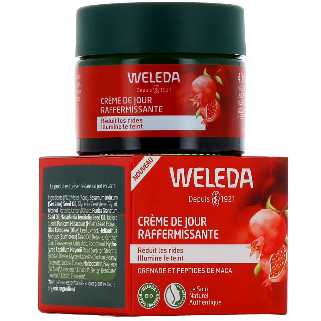 Weleda Grenade Maca Crème de jour Raffermissante Bio - Weleda