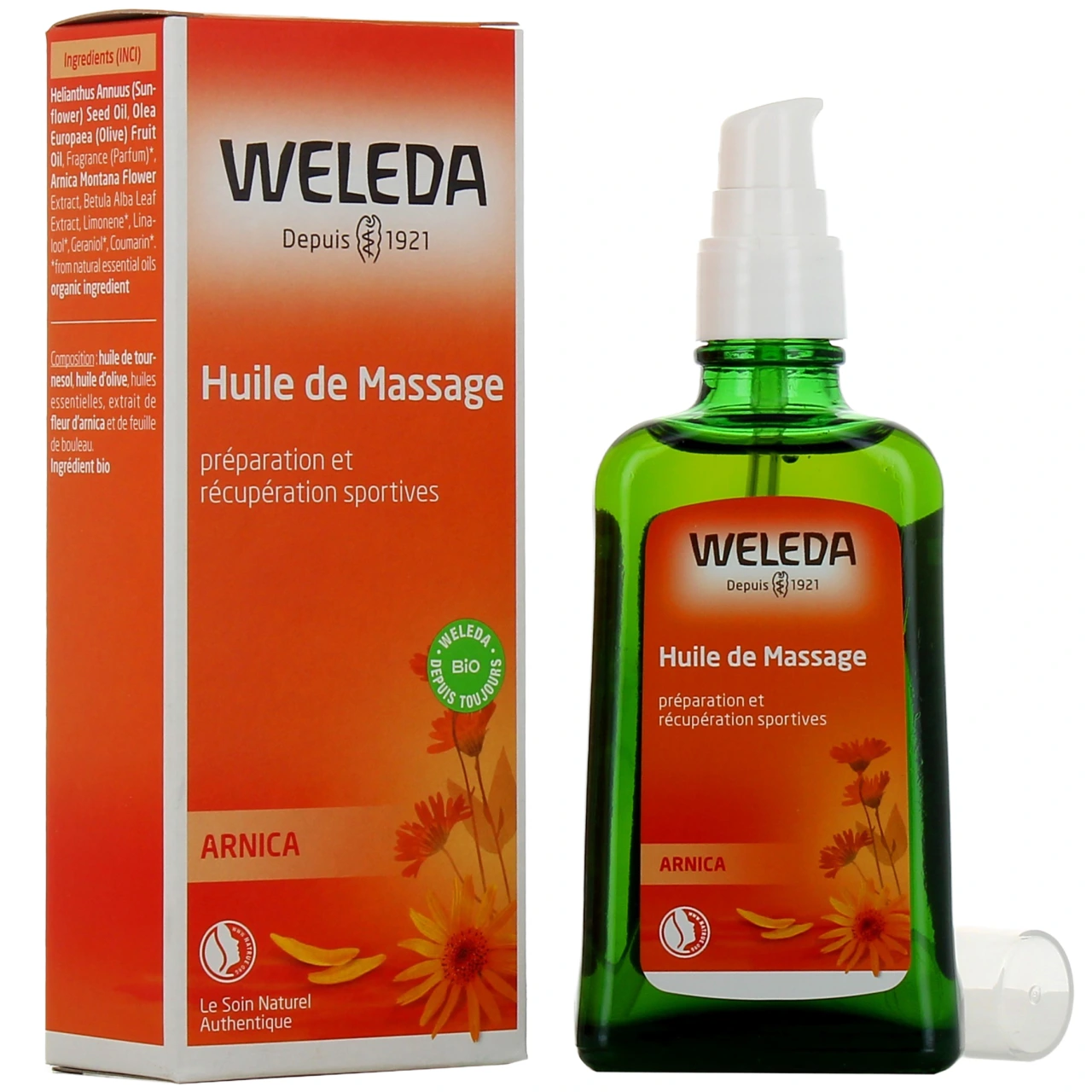 Weleda Huile de Massage à l'Arnica - Vue 4