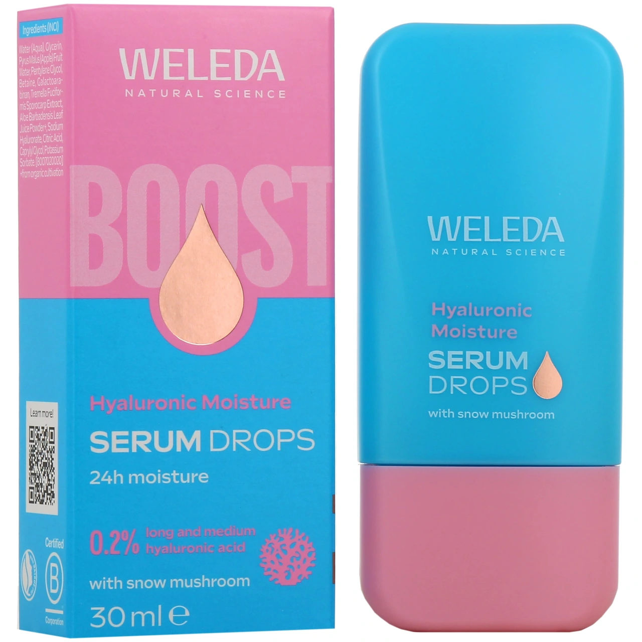 Weleda Hyaluronic Moisture Serum Drops - Weleda Serum Drops