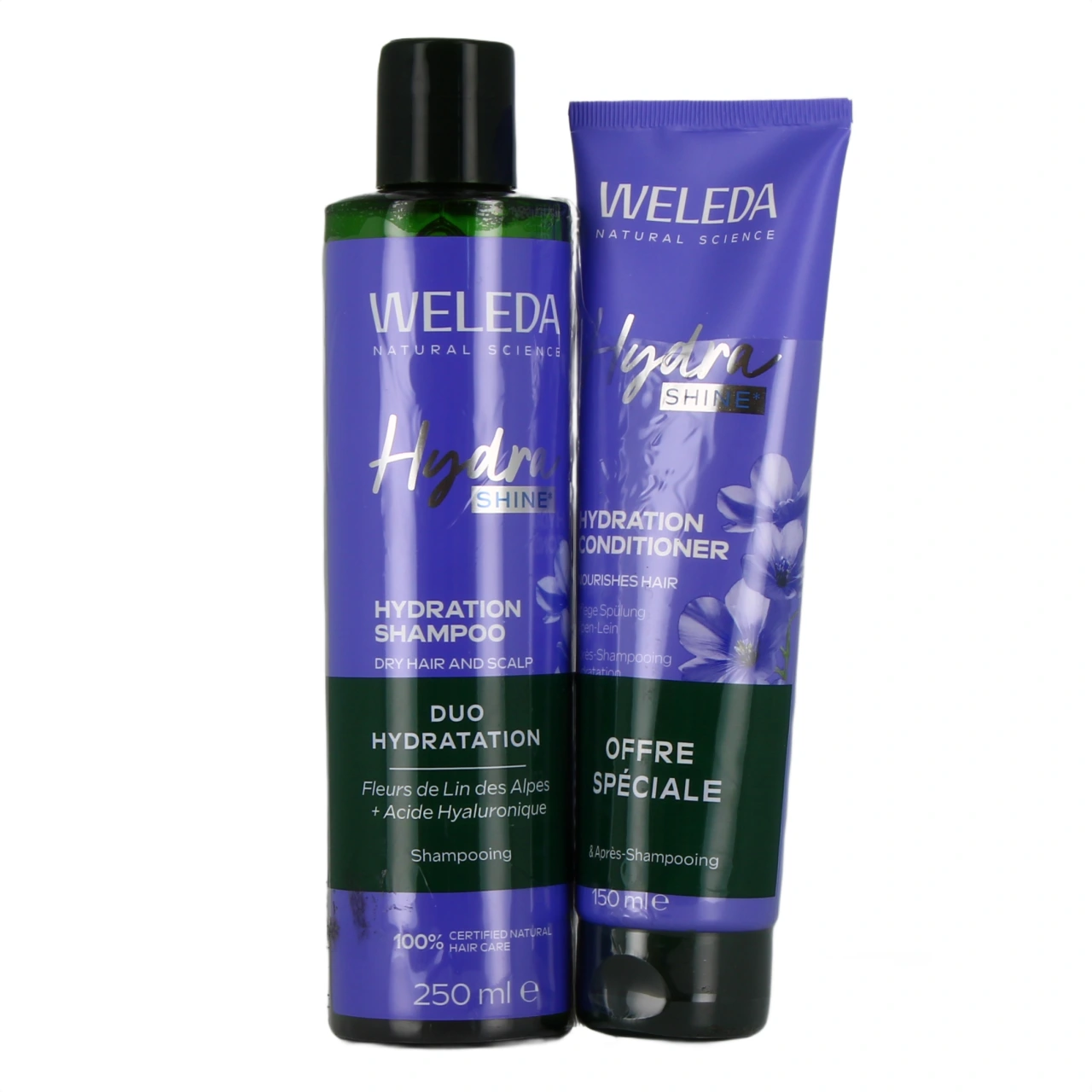Weleda Hydra Shine Shampooing Hydratation - Vue 4
