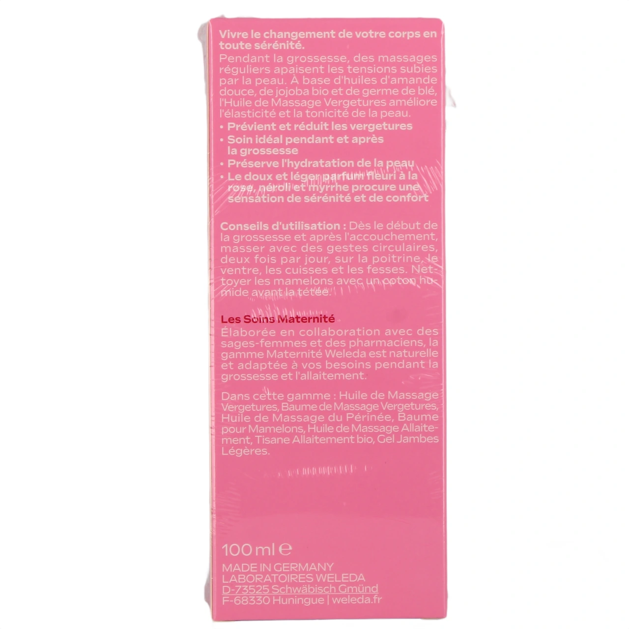 Weleda Maternité Huile de Massage Vergetures Bio - Vue 6
