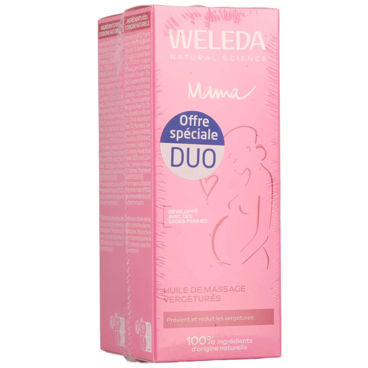 Weleda Maternité Huile de Massage Vergetures Bio - Vue 4