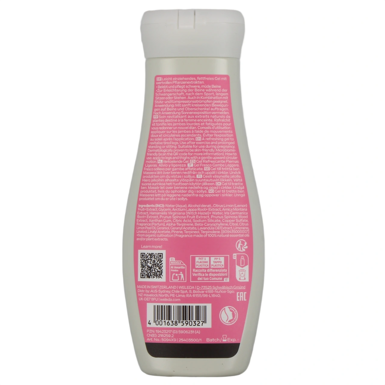 Weleda Mum Gel Jambes Légères - Vue 3