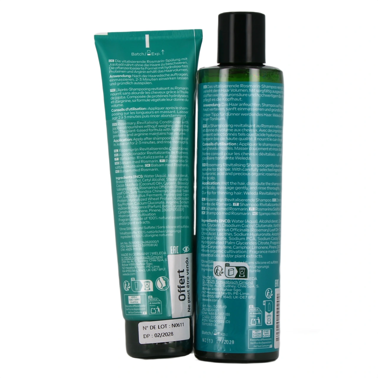 Weleda Shampooing Revitalisant au Romarin - Vue 6