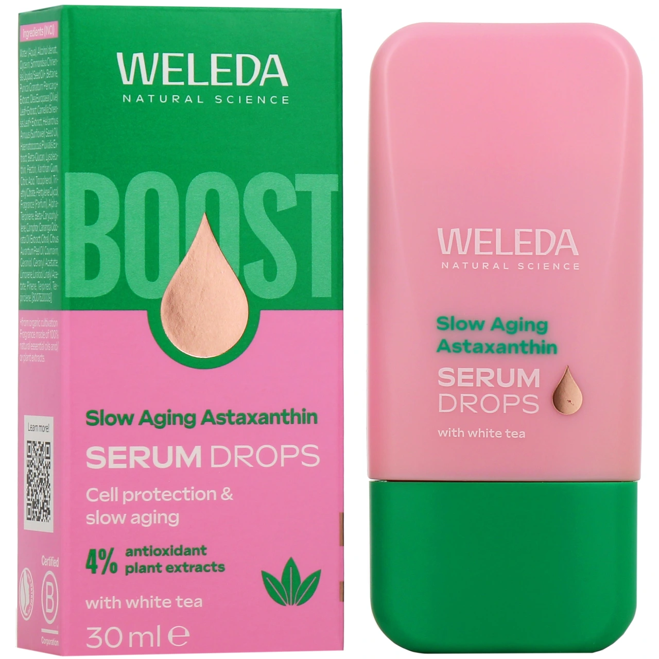 Weleda Slow Aging Astaxanthin Serum Drops - Weleda Serum Drops