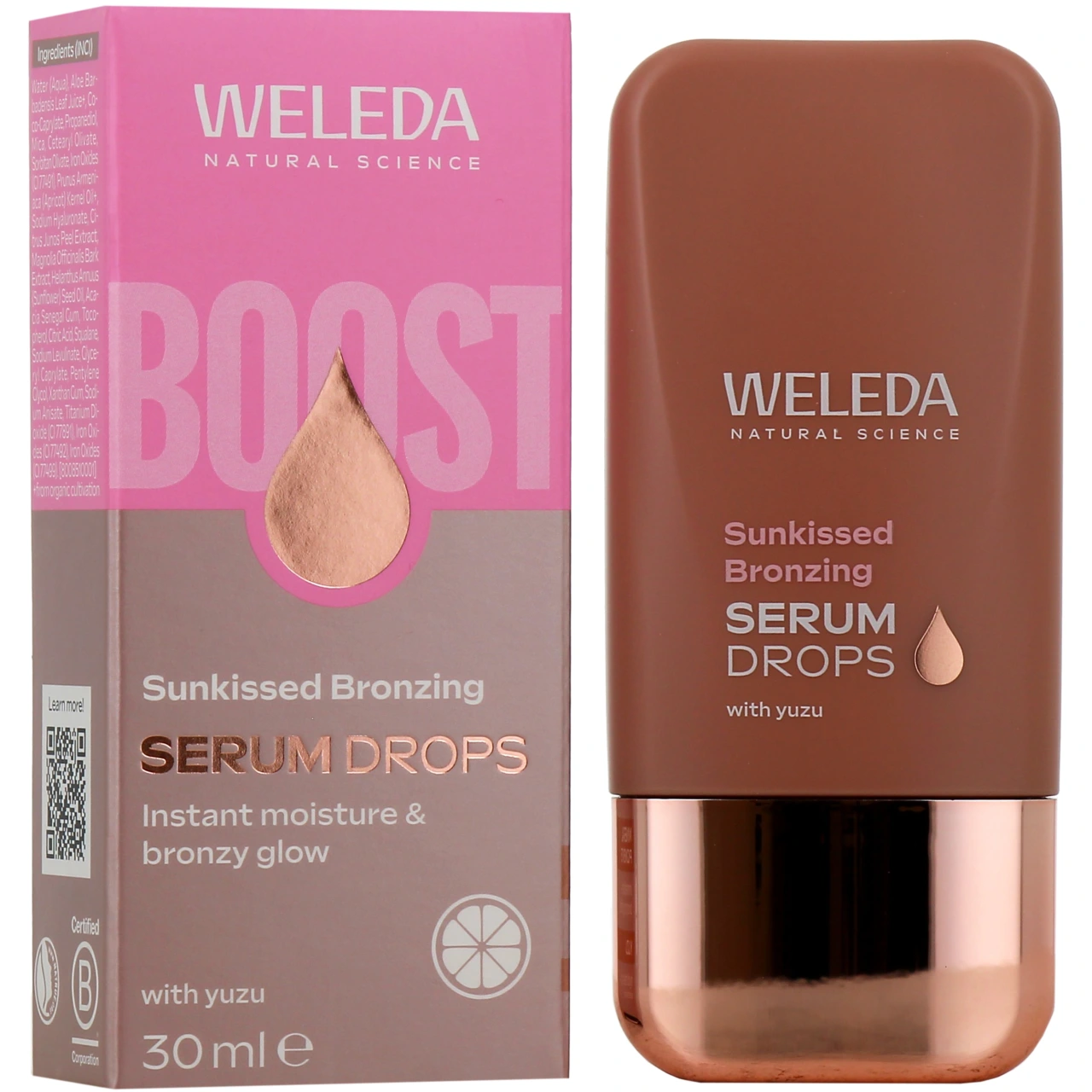 Weleda Sunkissed Bronzing Serum Drops - Weleda Serum Drops