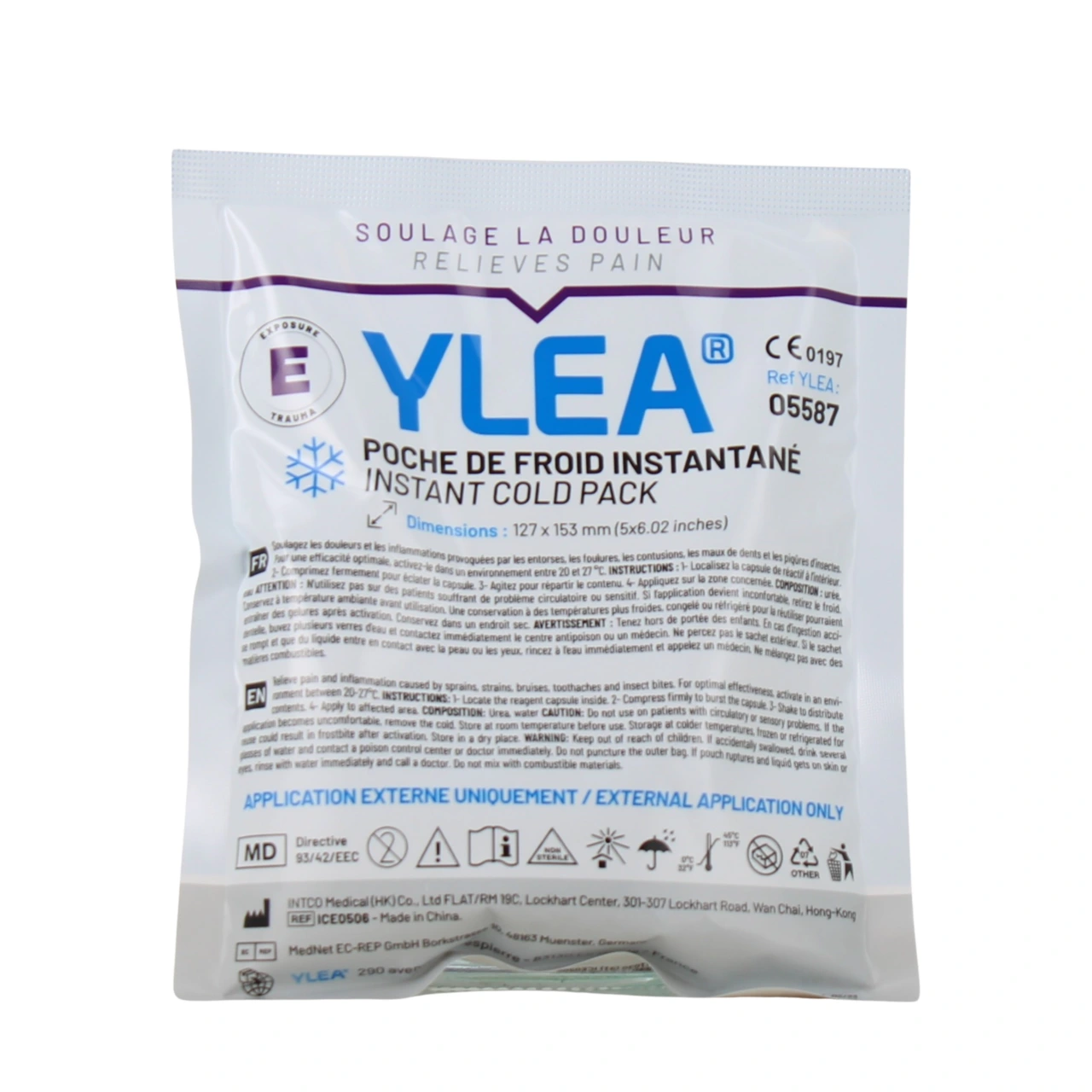 Ylea Poche de Froid Instantané - Ylea