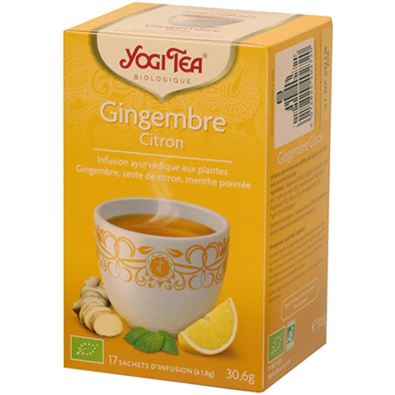 Yogi Tea Gingembre Citron - Vue 3