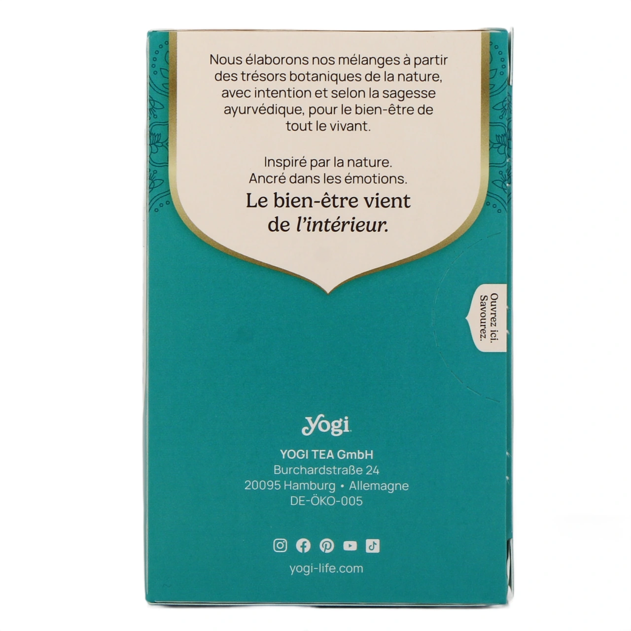 Yogi Tea Menthe Concentration - Vue 3