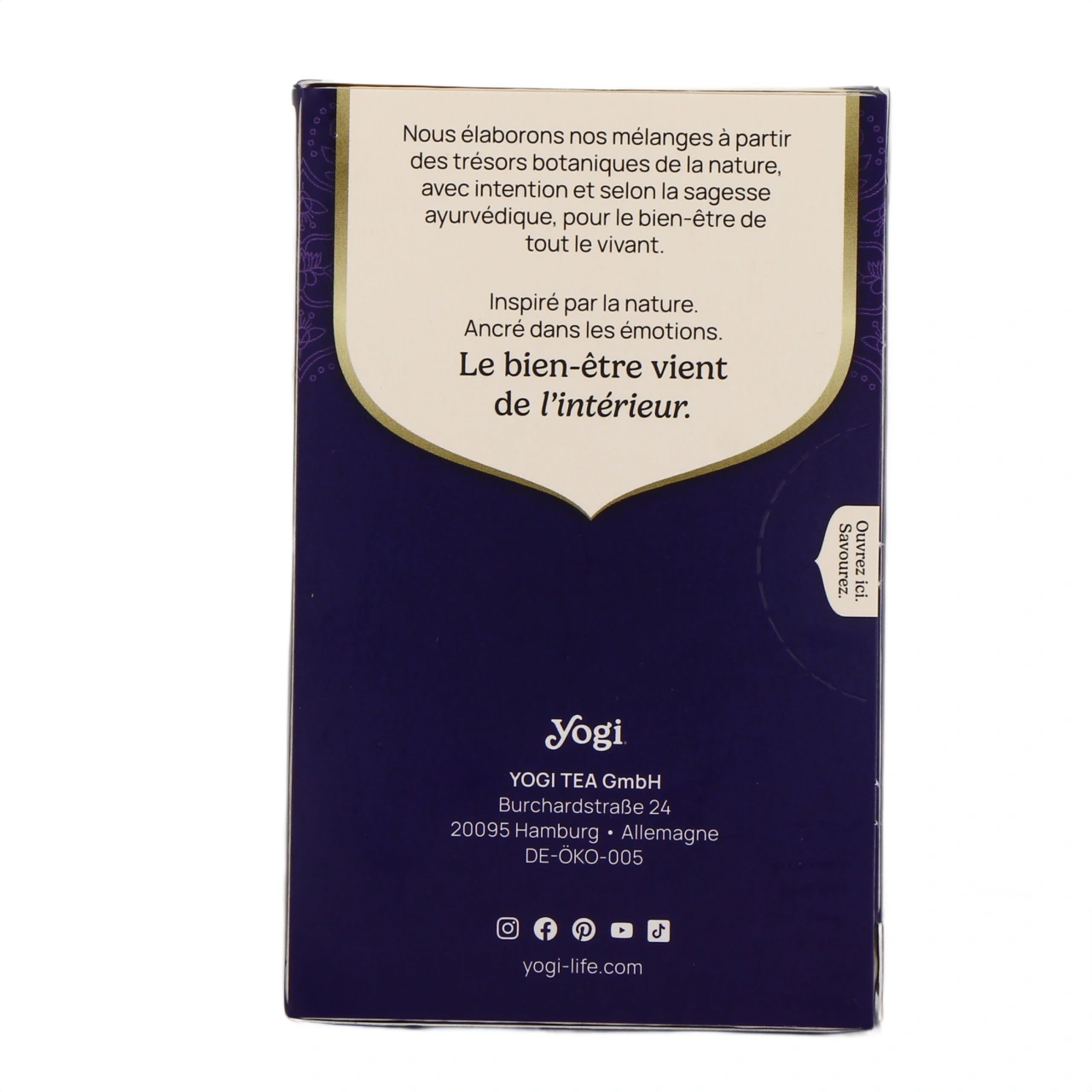 Yogi Tea Nuit Paisible - Vue 3