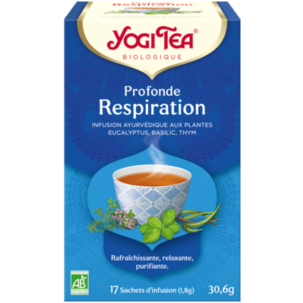 Yogi Tea Tisane Ayurvédique Profonde Respiration - Vue 3