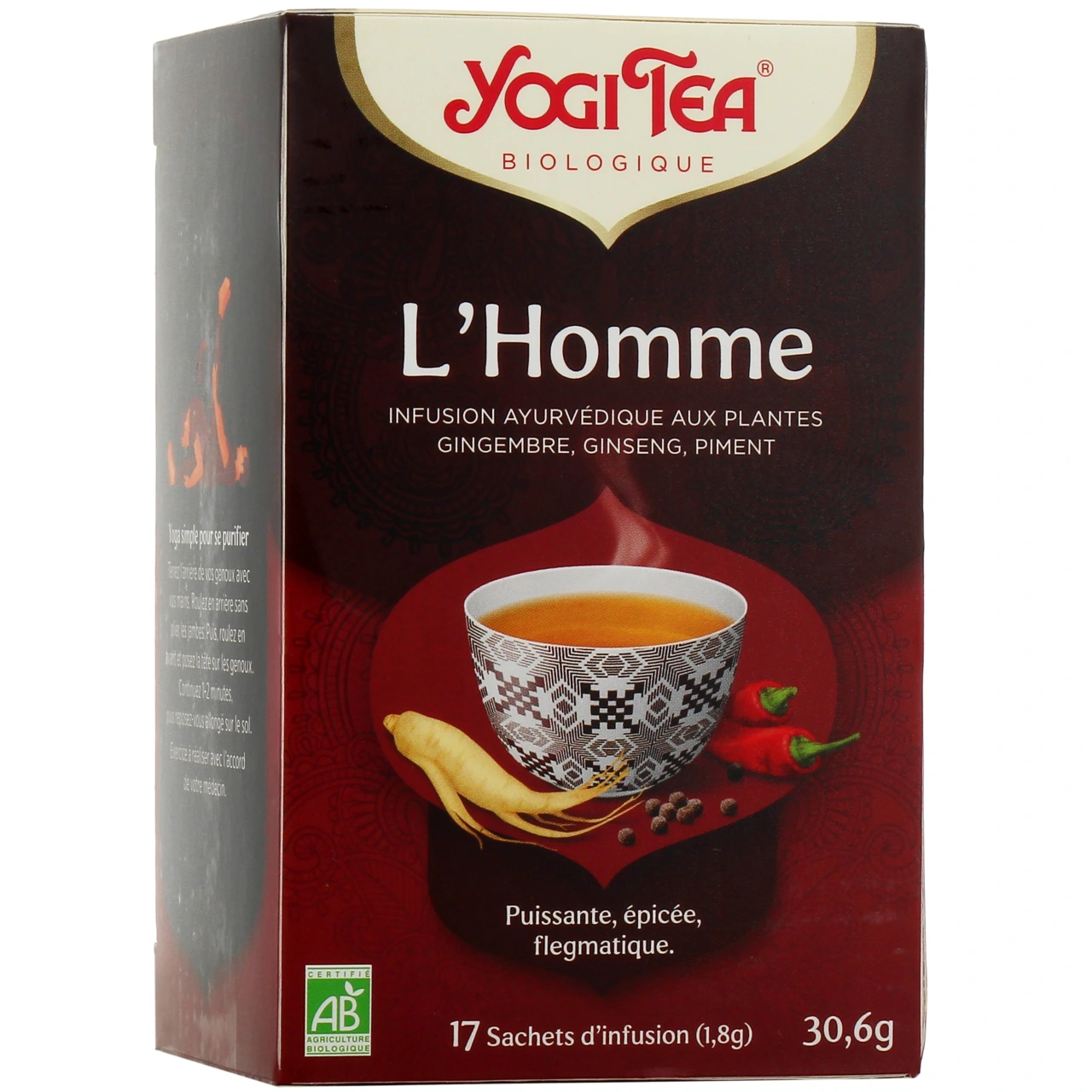 Yogi Tea Tisane Ayurvédique L'Homme - Yogi Tea