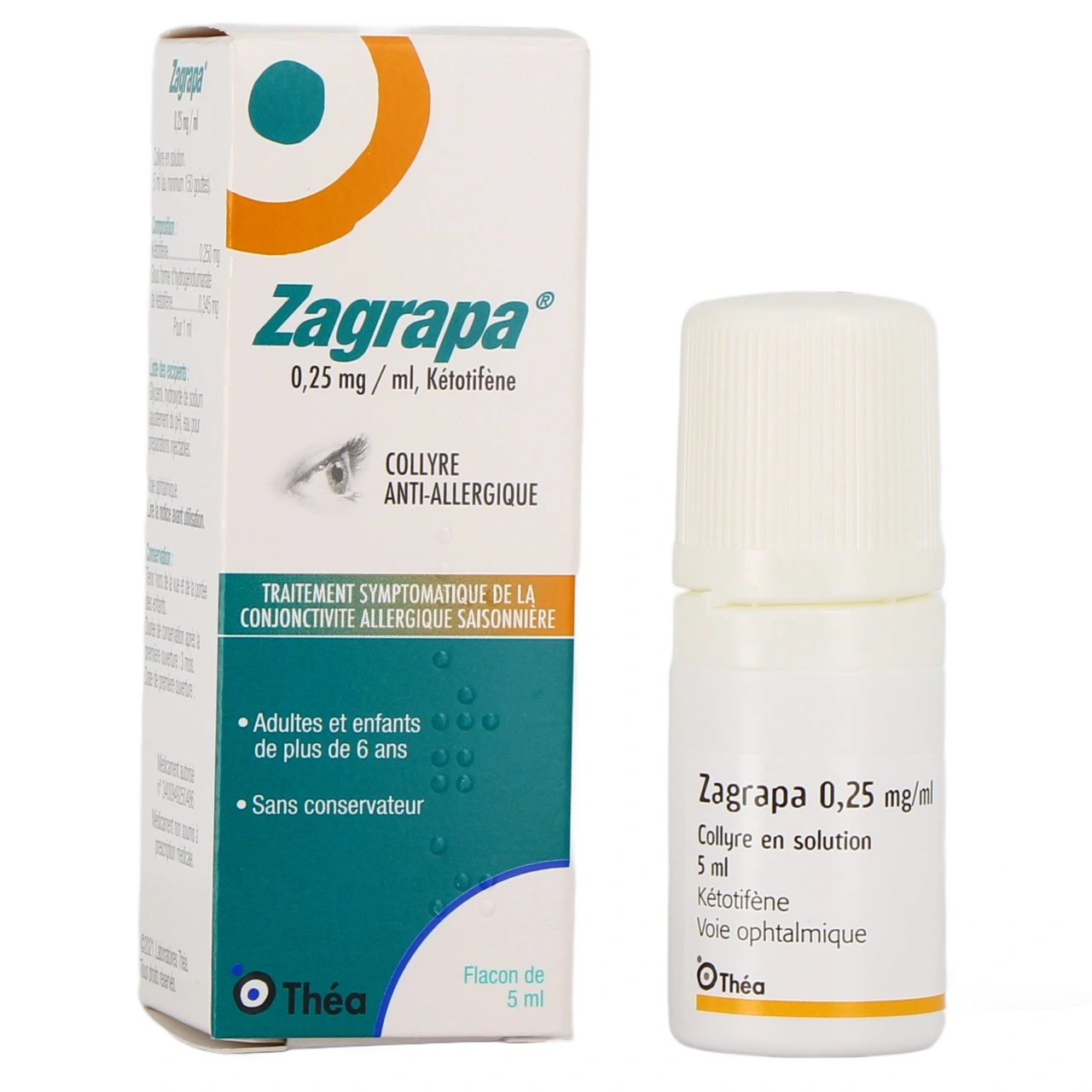 Zagrapa Collyre Anti-Allergique - Théa