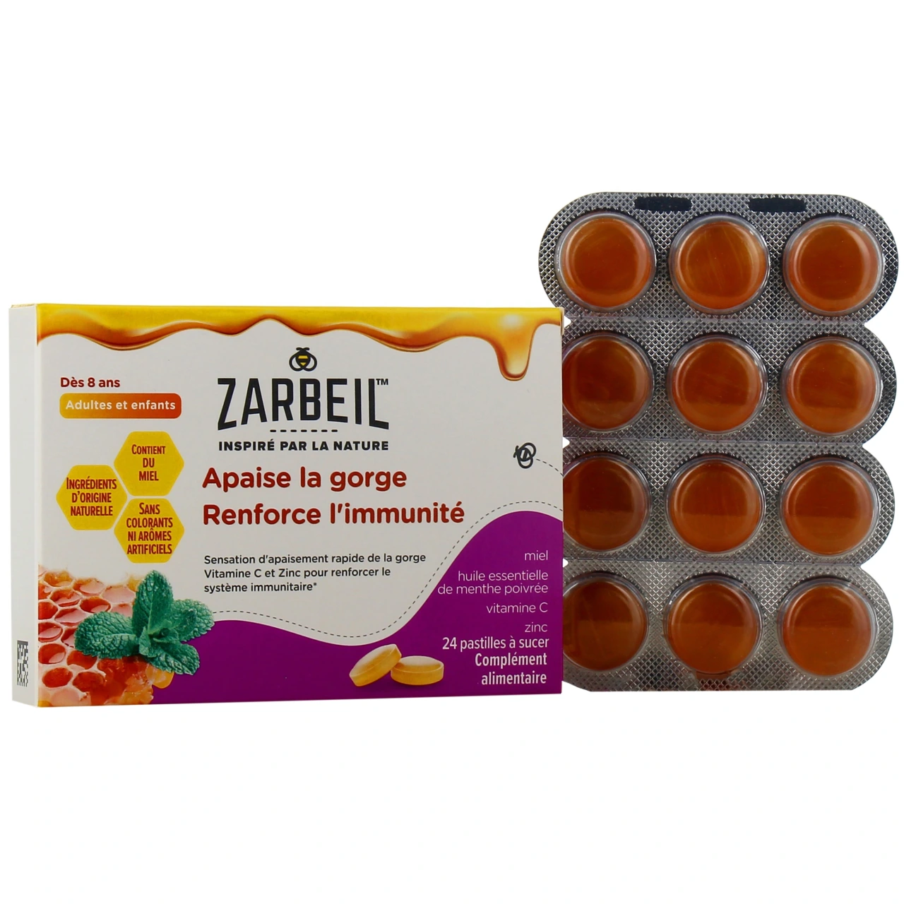 Zarbeil Pastilles Gorge et Immunité - Zarbeil