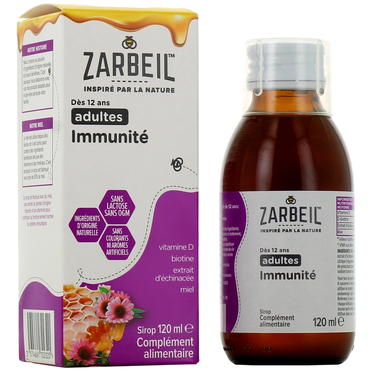 Zarbeil Sirop pour l'Immunité - Zarbeil