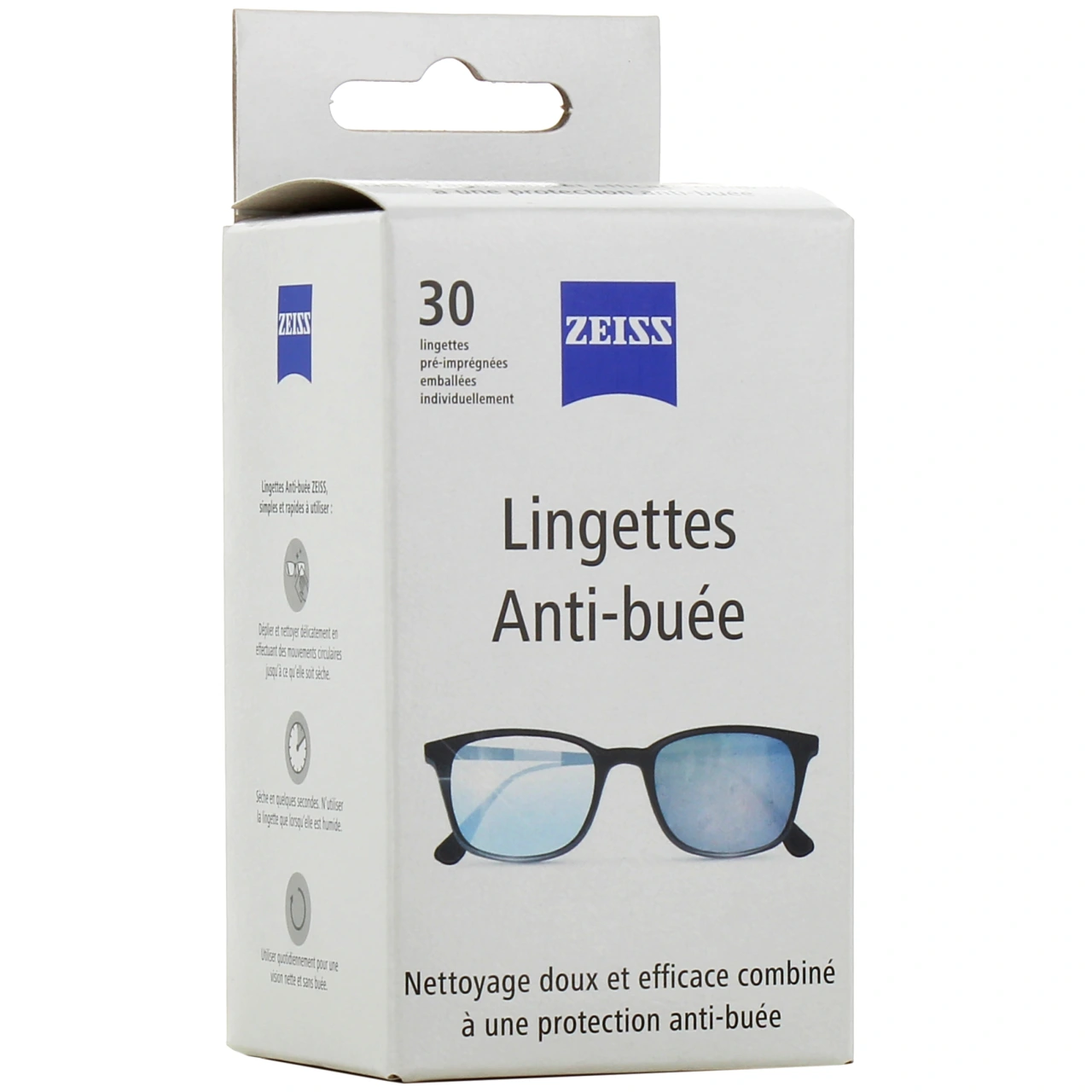 Zeiss Lingettes Anti-Buée - Zeiss