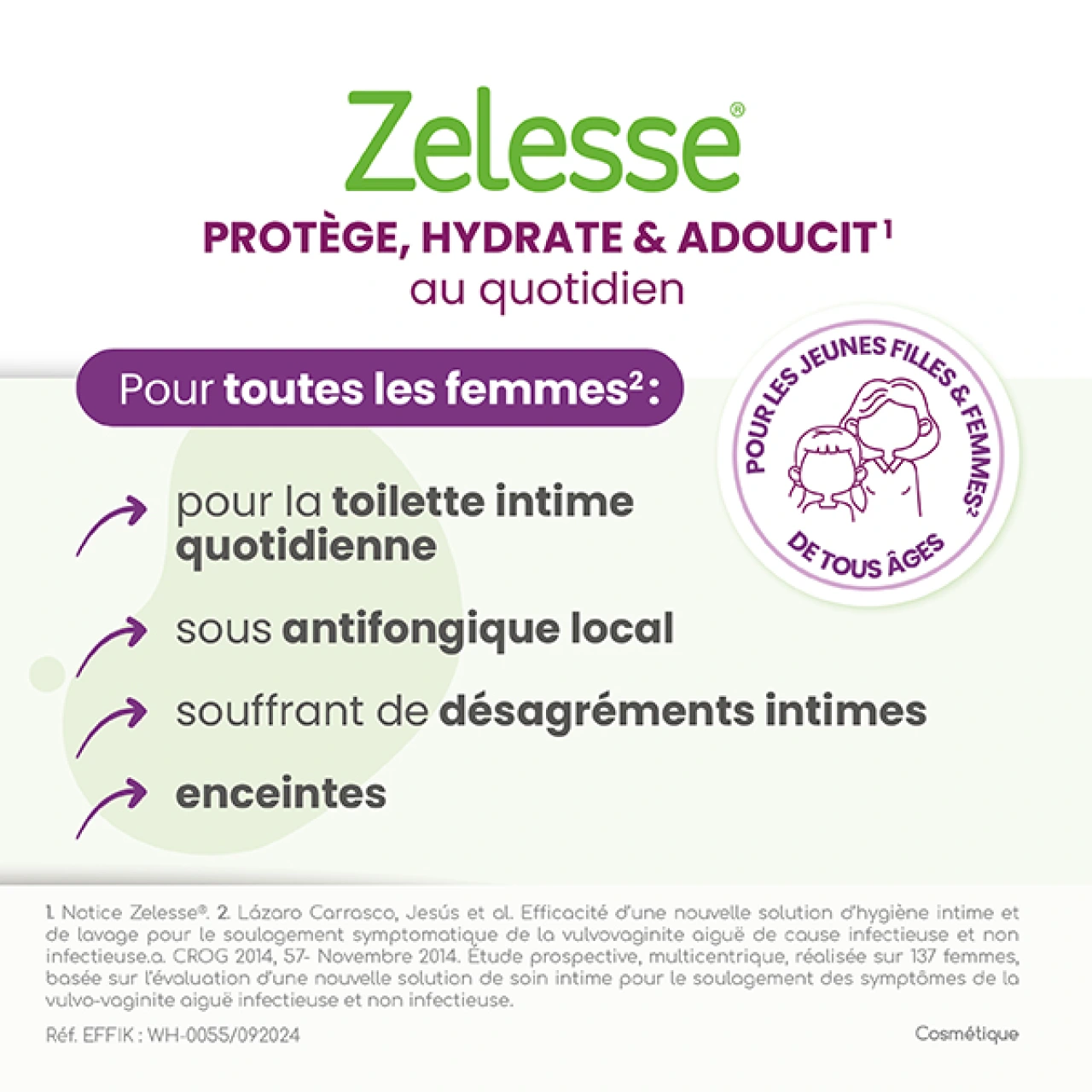 Zelesse Soin Lavant Intime Actif - Vue 4