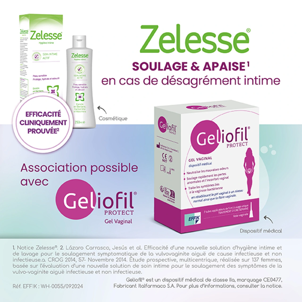 Zelesse Soin Lavant Intime Actif - Vue 6
