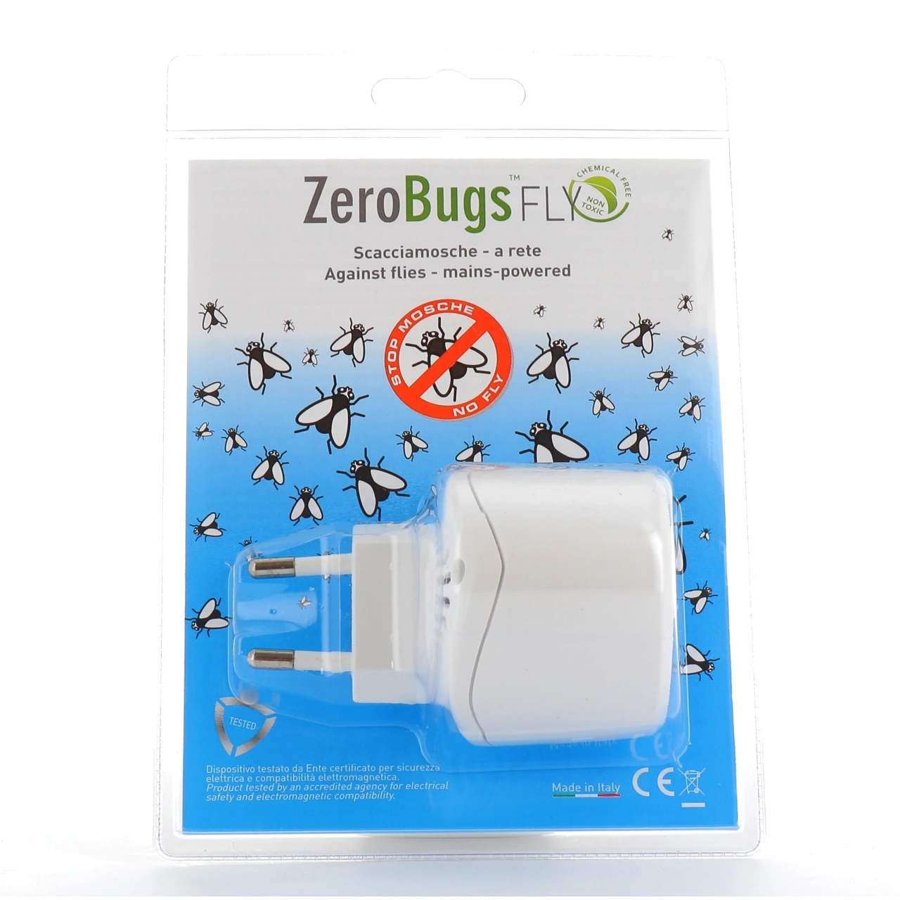ZeroBugs Fly Prise Anti-Mouches - Ultrasound Tech