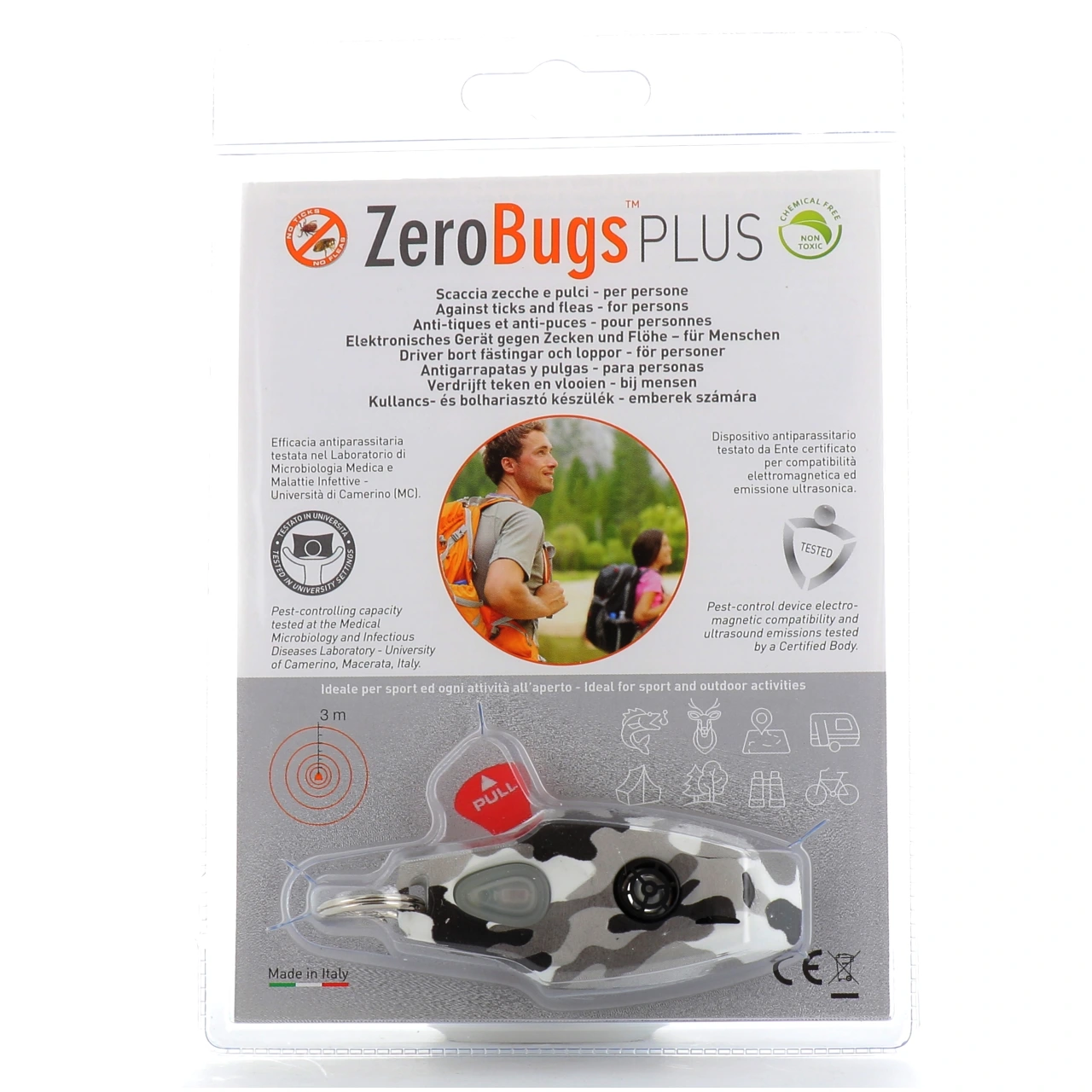 ZeroBugs Plus Répulsif Anti-Tiques et Anti-Puces - Ultrasound Tech