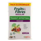 Ortis Fruits & Fibres Regular Transit Intestinal Cubes à Mâcher