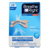 Breathe Right Bandelettes nasales