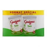 Guigoz Bio Croissance Lait 3eme âge