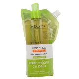Exomega Control Huile Lavante Émolliente Anti-Grattage