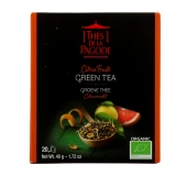 Thés de la Pagode Thé Vert aux Agrumes Bio