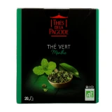 Thés de la Pagode Thé Vert à la Menthe Bio