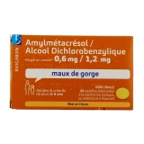 Amylmetacresol / Alcool dichlorobenzylique