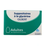 GILBERT Suppositoires à la Glycérine Adultes