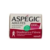Aspégic Adulte 1000 mg