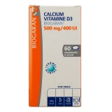 Calcium Vitamine D3 500 mg / 400 UI Biogaran