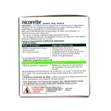 Nicorette gommes 2 mg sans sucre