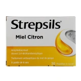 Strepsils pastilles miel citron