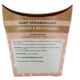 Diet World Gant Démaquillant Lavable & Réutilisable