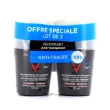 Vichy Homme Déodorant Anti-transpirant 48h Peaux sensibles