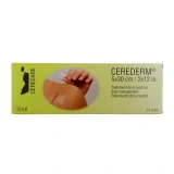 Cerederm Pansement Siliconé Rectangulaire