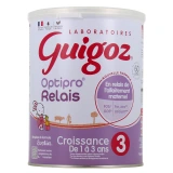 Guigoz Optipro Relais Croissance Lait 3ème âge