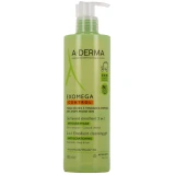 A-Derma Exomega Control Gel Lavant Émollient 2 en 1 Anti-Grattage