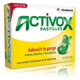 Activox Pastilles Menthe Eucalyptus
