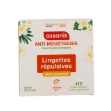Assanis Anti-Moustiques Lingettes Répulsives