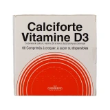 Calciforte vitamine D3 Comprimés