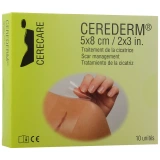 Cerederm Pansement Siliconé Rectangulaire