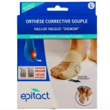 Epitact Orthèse Corrective Souple Hallux Valgus Oignon