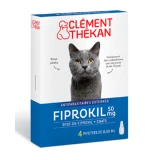Clément Thékan Fiprokil Chat Spot-On Antiparasitaires