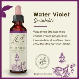 Fleurs de Bach Water Violet n°34